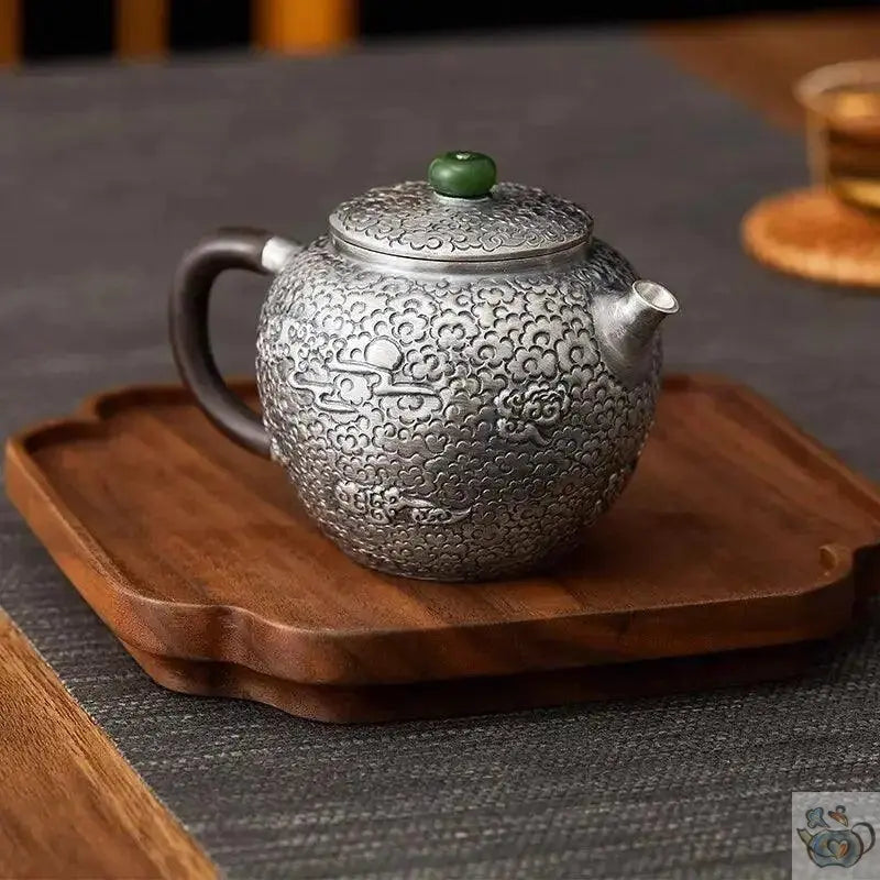 ​Théière en argent massif artisanal | Théières à la folie