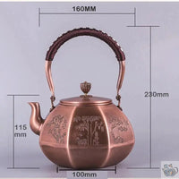 Thumbnail for ​Théière en cuivre forme lanterne chinoise | Théières à la folie