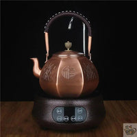 Thumbnail for ​Théière en cuivre forme lanterne chinoise | Théières à la folie