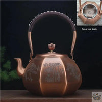 Thumbnail for ​Théière en cuivre forme lanterne chinoise | Théières à la folie