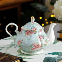 Thumbnail for ​Théière en porcelaine anglaise base chauffante  |  Théières à la folie