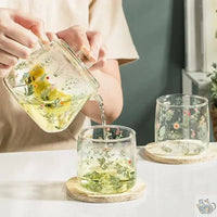Thumbnail for ​Théière en verre aux plantes | Théières à la folie