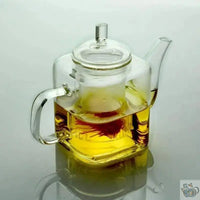 Thumbnail for ​Théière en verre carré avec infuseur en verre | Théières à la folie