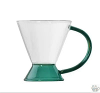 Thumbnail for ​Théière en verre couleurs et design conique  |  Théières à la folie