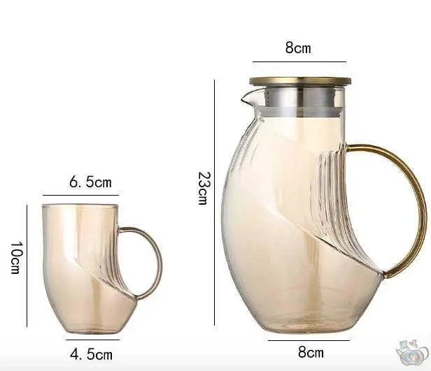 Théière en verre design polyvalent | Théières à la folie