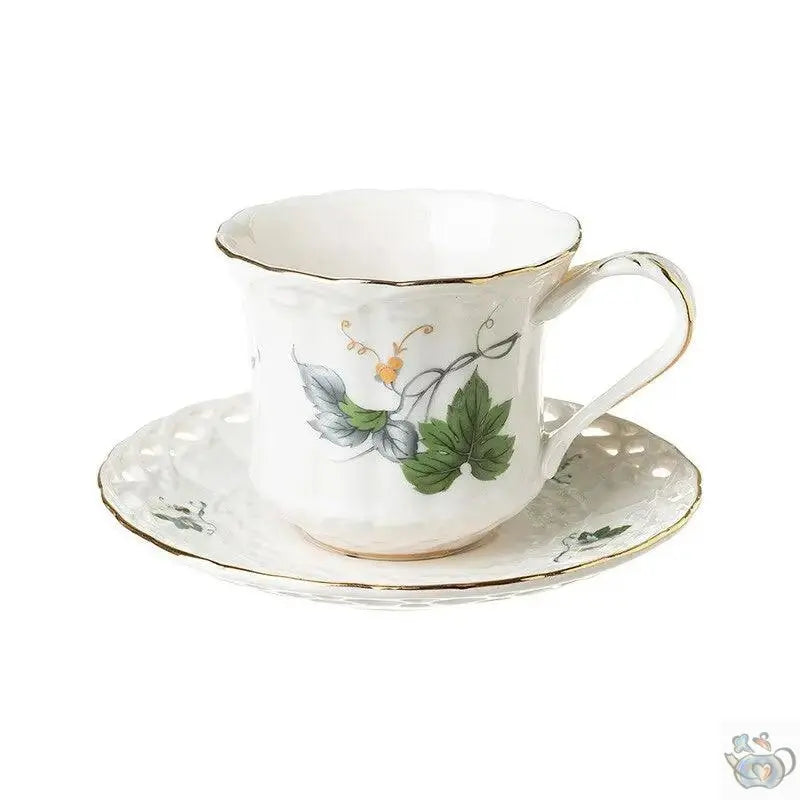 ​Théière et tasses américaines avec dentelles | Théières à la folie