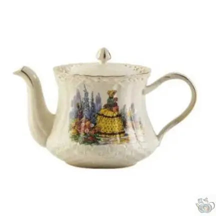 ​Théière et tasses américaines avec dentelles | Théières à la folie