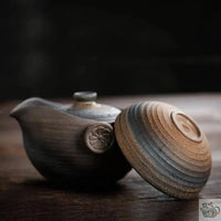Thumbnail for ​Théière japonaise rustique style Gaiwan | Théières à la folie
