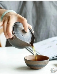 Thumbnail for ​Théière japonaise rustique style Gaiwan | Théières à la folie
