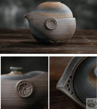 Thumbnail for ​Théière japonaise rustique style Gaiwan | Théières à la folie