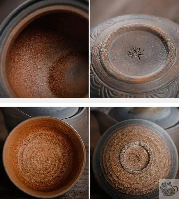 ​Théière japonaise rustique style Gaiwan | Théières à la folie