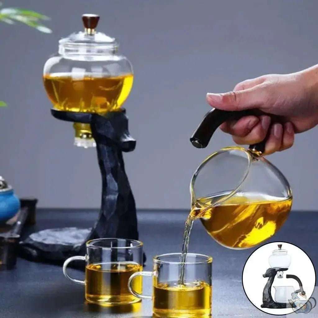 ​Théière magnétique en verre | Théières à la folie