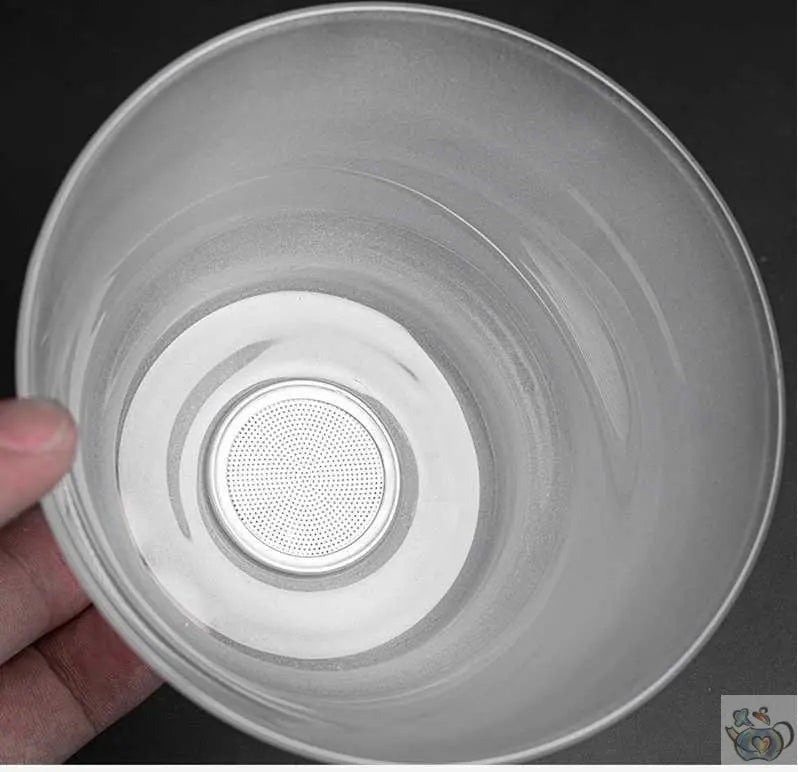 ​Théière magnétique verre givré | Théières à la folie