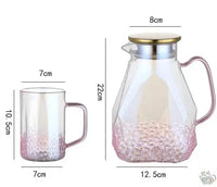 Thumbnail for ​Théière polyvalente en verre rose | Théières à la folie