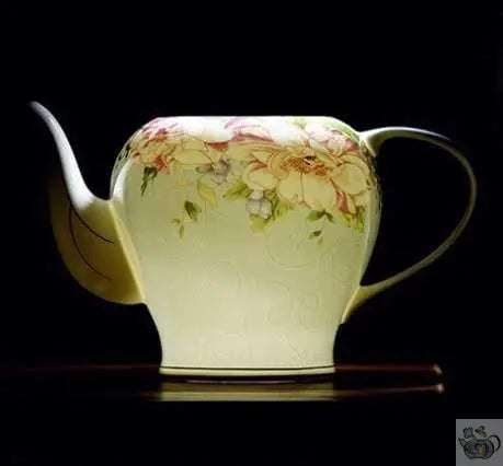 ​Théière porcelaine "les fleurs du jardin"  |  Théières à la folie