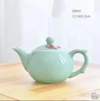 Thumbnail for ​Théière porcelaine céladon et petit poisson | Théières à la folie