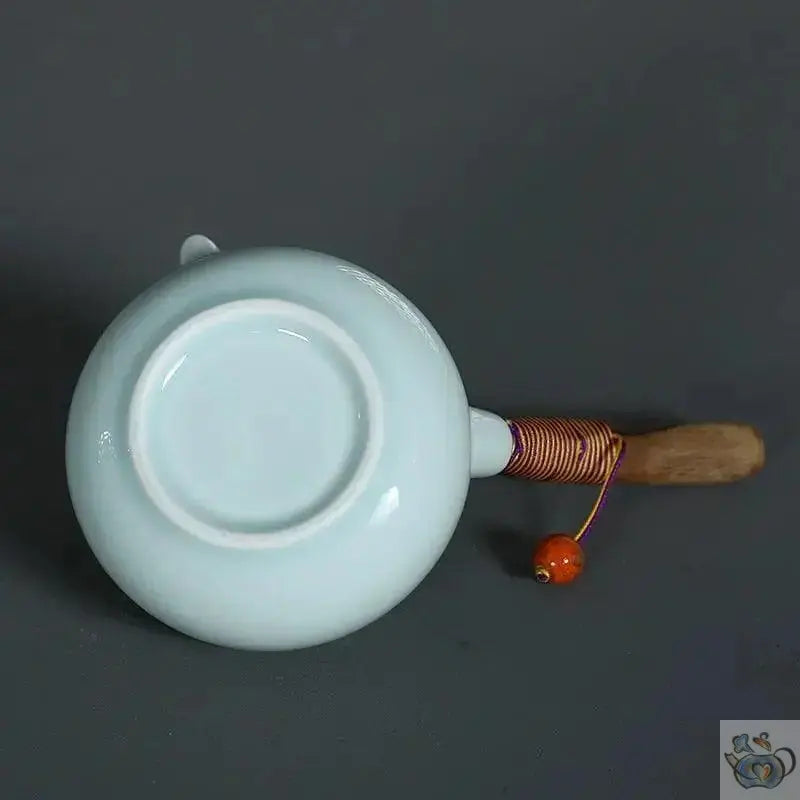 ​Théière porcelaine vert céladon | Théières à la folie