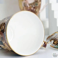 Thumbnail for ​Théière solitaire mug porcelaine Klimt | Théières à la folie
