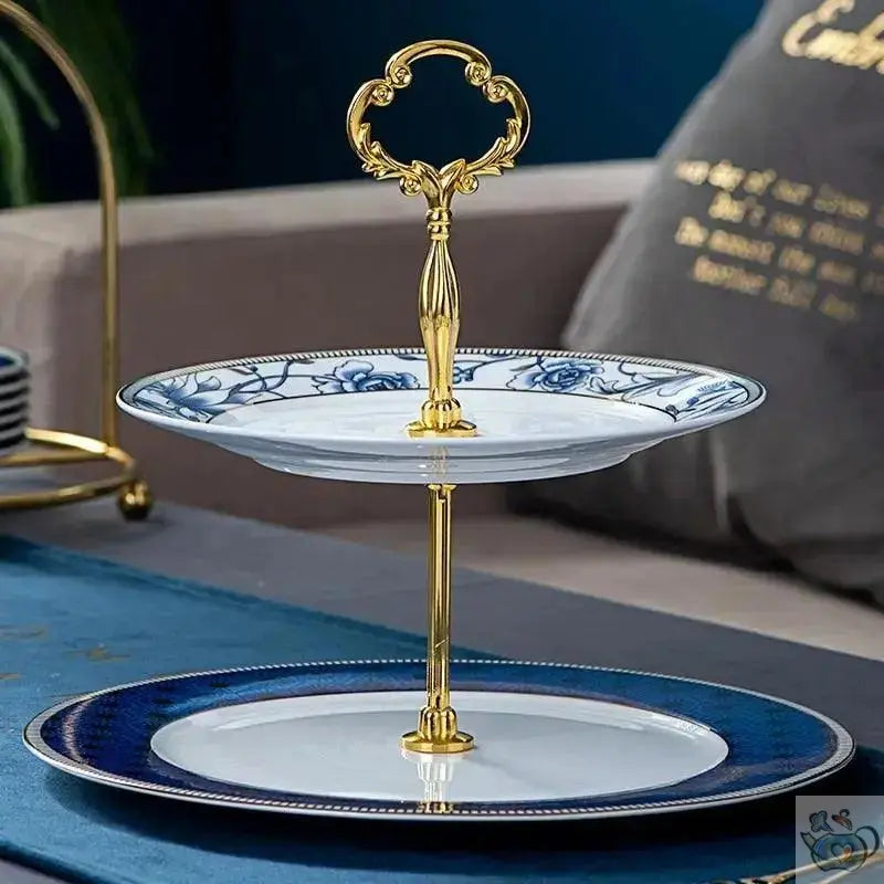 ​Théière universelle porcelaine magnolia bleu | Théières à la folie