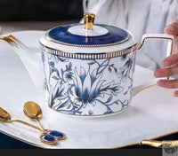 Thumbnail for ​Théière universelle porcelaine magnolia bleu | Théières à la folie