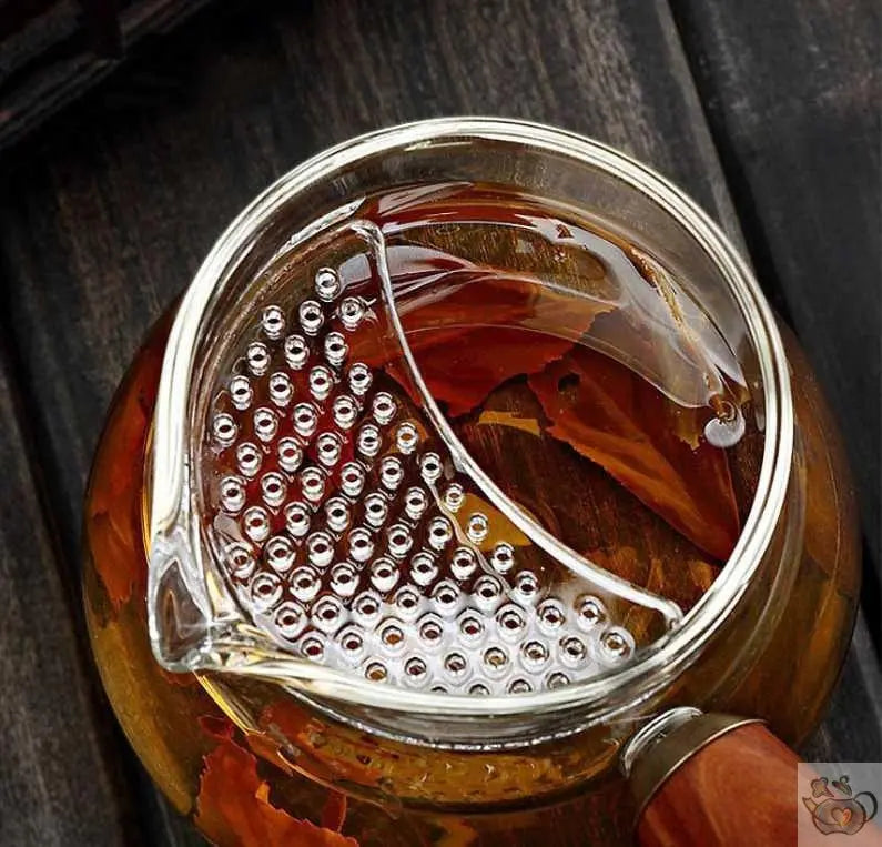 Théière verre transparente petite japonaise | Théières à la folie
