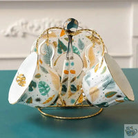 Thumbnail for ​Théière française porcelaine jolies feuilles | Théières à la folie
