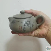 Thumbnail for ​Théières en argile design roseaux 2 couleurs | Théières à la folie