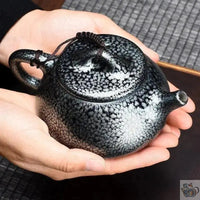 Thumbnail for ​Théières japonaises noires gouttes d’argent | Théières à la folie