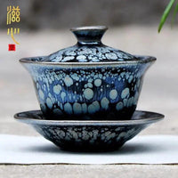 Thumbnail for ​Théière Gaiwan porcelaine noire JianZhan | Théières à la folie