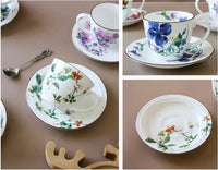 Thumbnail for ​Théière avec tasses motifs fleurs japonaises | Théières à la folie