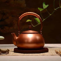 Thumbnail for ​Théière chinoise en cuivre lustré | Théières à la folie