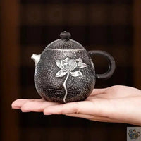 Thumbnail for ​Théière en argent fleur de lotus | Théières à la folie