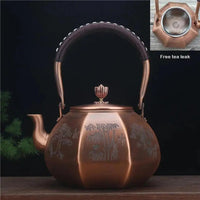 Thumbnail for ​Théière en cuivre forme lanterne chinoise | Théières à la folie