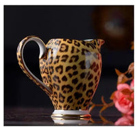 Thumbnail for Théière en porcelaine fine impression léopard Théières à la folie