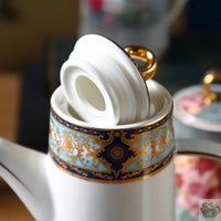 Thumbnail for Théière en porcelaine, design campagnard Théières à la folie