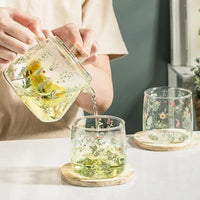 Thumbnail for ​Théière en verre aux plantes | Théières à la folie