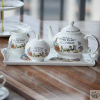 Thumbnail for Théière et sa suite en porcelaine 