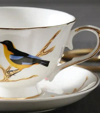 Thumbnail for ​Théière évolutive porcelaine fine à l'oiseau | Théières à la folie