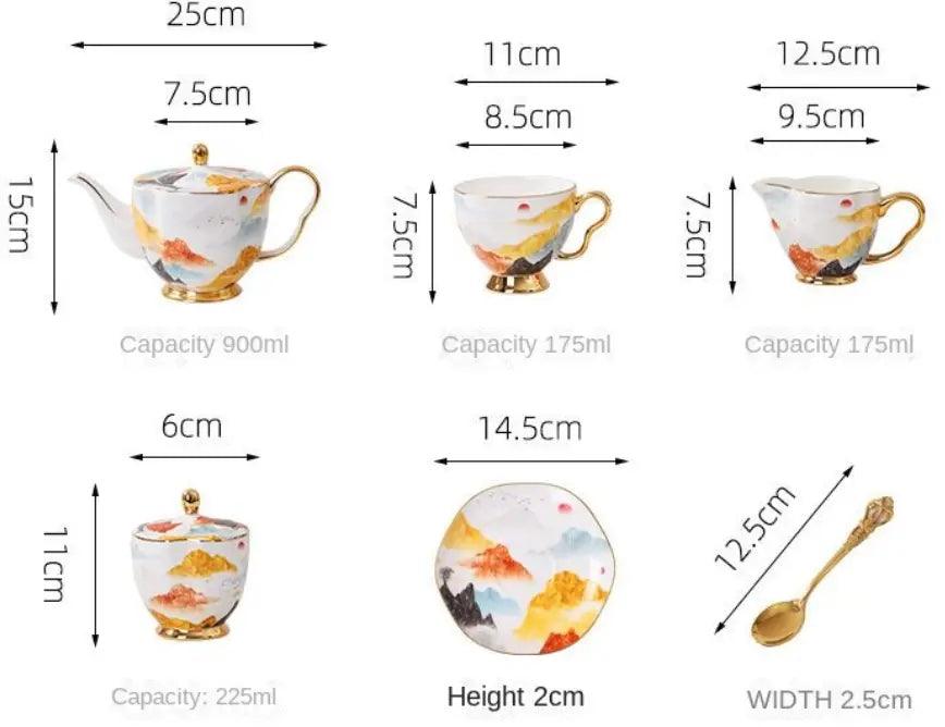 ​Théière ou set porcelaine de chine | Théières à la folie