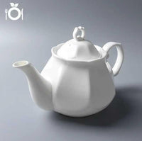 Thumbnail for ​Théière porcelaine blanche intemporelle  |  Théières à la folie