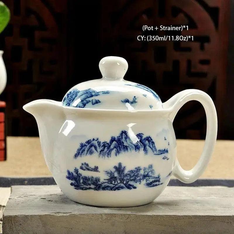 Drage tepotter i kinesisk keramisk stil | Théières la folie