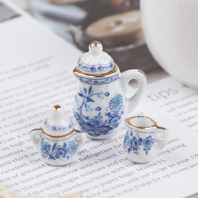 Service thé miniature céramique | Théières à la folie