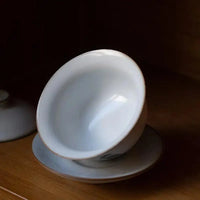 Thumbnail for ​Théière Gaiwan porcelaine chats mignons | Théières à la folie